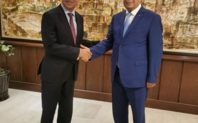 Industrie : M. Aoun rencontre les membres des Chambres d’industrie de Jordanie et d’Amman