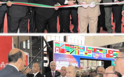 57 E ÉDITION DE LA FOIRE INTERNATIONALE D’ALGER : LE PRÉSIDENT DE LA RÉPUBLIQUE VISITE PLUSIEURS STANDS D’ENTREPRISES ALGÉRIENNES ET ÉTRANGÈRES