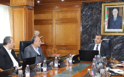 HYDROCARBURES : M.ARKAB EXAMINE LES PERSPECTIVES DE COOPÉRATION AVEC LE PRÉSIDENT DE LA SOCIÉTÉ IRANIENNE “FARAYAND”