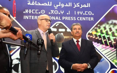 ANIE : MM. BOUAMAMA ET KHELFANE S’ENQUIÈRENT DES PRÉPARATIFS AU CENTRE INTERNATIONAL DE PRESSE