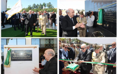 64 E ANNIVERSAIRE DE LA FÊTE DE L’INDÉPENDANCE : LE PRÉSIDENT DE LA RÉPUBLIQUE PROCÈDE À L’INAUGURATION ET AU LANCEMENT DE PLUSIEURS PROJETS STRATÉGIQUES À ALGER
