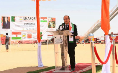 LANCEMENT DES TRAVAUX DE FORAGE DU PUITS D’EXPLORATION KAFRA SUD-EST 1 : UNE NOUVELLE PIERRE À L’ÉDIFICE DU PARTENARIAT STRATÉGIQUE ENTRE L’ALGÉRIE ET LE NIGER